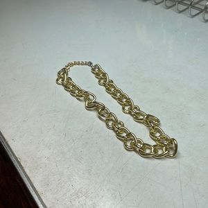 Chunky faux gold chain